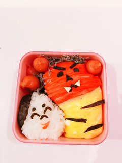キャラ弁 鬼 節分-レシピのメイン写真