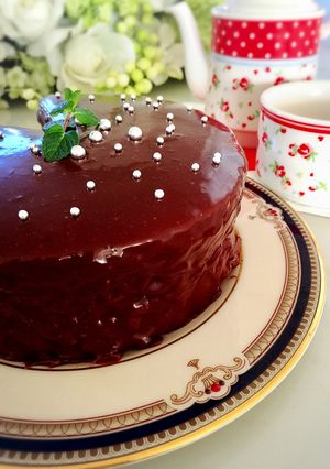生チョココーティングケーキ♡HMで！-レシピのメイン写真