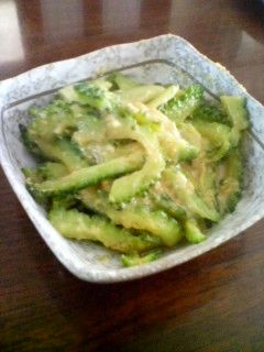 ゴーヤの味噌和え-レシピのメイン写真