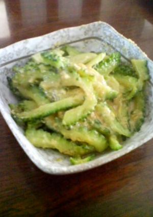 ゴーヤの味噌和え-レシピのメイン写真