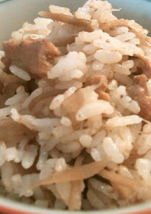 ＊鶏とごぼうの味ご飯＊-レシピのメイン写真