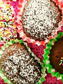 ミニチョコカップケーキ♥-レシピのメイン写真