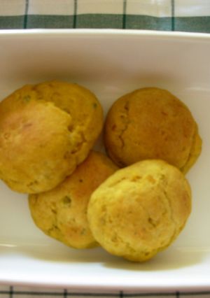 材料これだけ！◎かぼちゃの蒸しパン◎-レシピのメイン写真