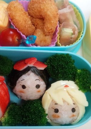 プリンセスツムツム弁当-レシピのメイン写真