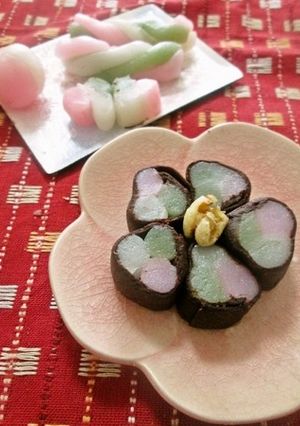 節分・ひな祭りに♡三色団子で飾り-レシピのメイン写真