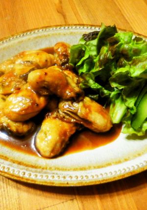 牡蠣のこってり焼き♪-レシピのメイン写真