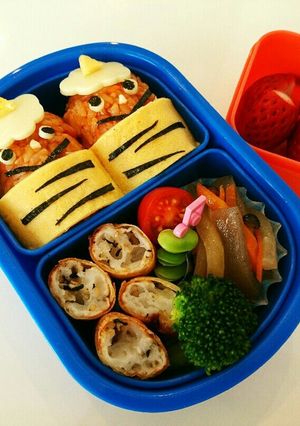 鬼さんオムライス-レシピのメイン写真