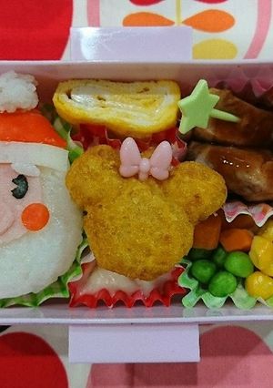 クリスマスサンタのお弁当☆-レシピのメイン写真