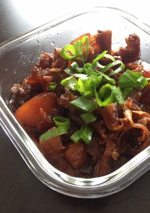 炊飯器で牛すじの煮込み-レシピのメイン写真