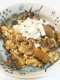 卵とじ牛丼-レシピのメイン写真