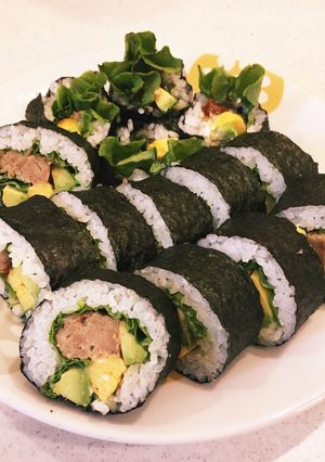 おにぎりのりで作れちゃう！？恵方巻き★-レシピのメイン写真