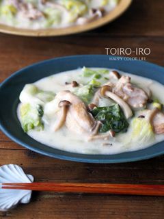 トロトロ〜♪鶏肉と白菜のクリーム煮-レシピのメイン写真