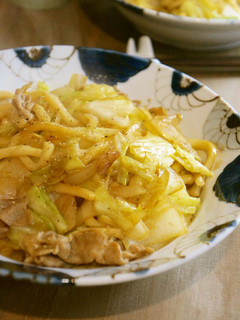 コク旨っ♪にんにく醤油焼うどん-レシピのメイン写真