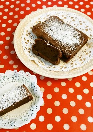 バレンタイン♡はかり不要♪生チョコケーキ-レシピのメイン写真