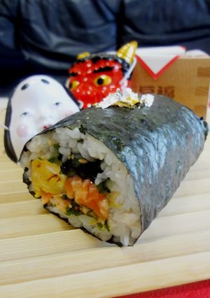 もち麦de恵方巻-レシピのメイン写真