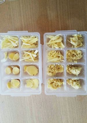 しょうがの冷凍保存方法-レシピのメイン写真