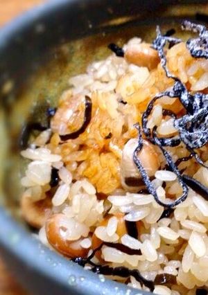 簡単 福豆御飯-レシピのメイン写真