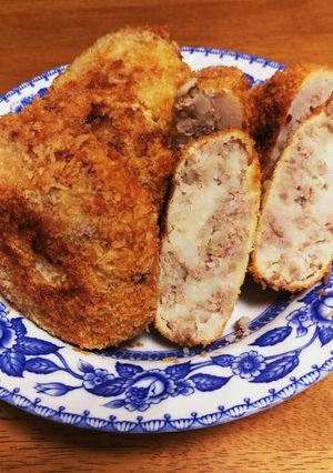 お肉たっぷり!大満足コロッケ\(^^)/-レシピのメイン写真