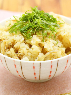 黒酢としらすの混ぜご飯-レシピのメイン写真