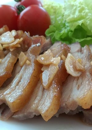 豚すね肉オーブン焼き★バルサミコソース-レシピのメイン写真