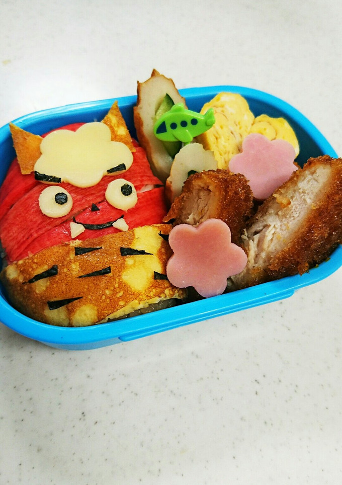 幼稚園のお弁当 節分-レシピのメイン写真