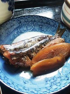 骨まで柔らか~、いわしの煮物( ´∀`)-レシピのメイン写真