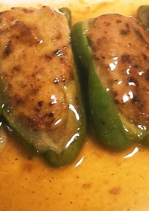 鶏だんごde♡ピーマンの肉詰め-レシピのメイン写真