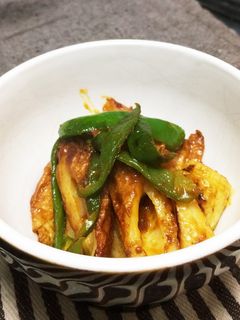 ちくわとピーマンのカレー炒め-レシピのメイン写真