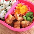 手づかみ食べお弁当☆テンペの照り焼き