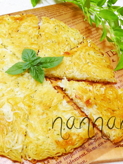 イタリアンそうめんのパリパリ焼き♡-レシピのメイン写真