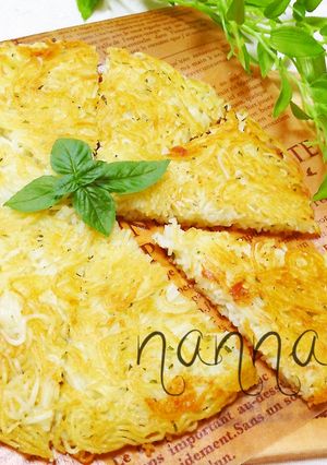 イタリアンそうめんのパリパリ焼き♡-レシピのメイン写真