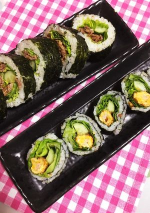 めっちゃ簡単、楽ちん巻き寿司-レシピのメイン写真