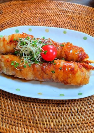 スティック肉巻きおにぎり-レシピのメイン写真