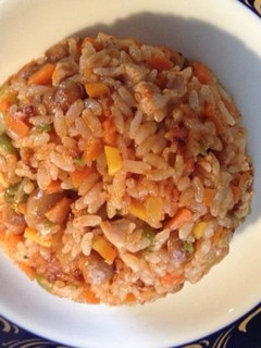 節分用の豆で炊き込みご飯-レシピのメイン写真
