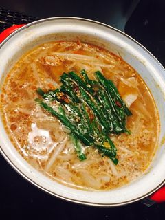 豚肉ともやしの旨鍋スープ-レシピのメイン写真