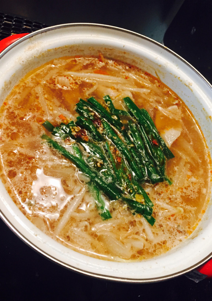 豚肉ともやしの旨鍋スープ-レシピのメイン写真