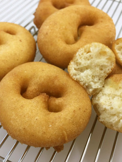 道産粉で☆懐かしの味♪絞り出しドーナッツ-レシピのメイン写真