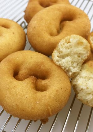 道産粉で☆懐かしの味♪絞り出しドーナッツ-レシピのメイン写真