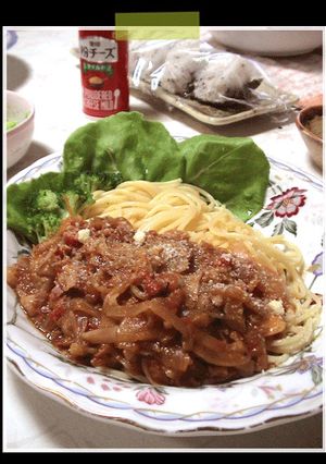 トマトソーススパゲティ-レシピのメイン写真
