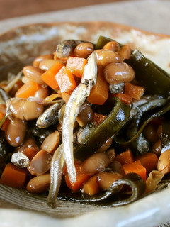レンジで!節分豆と片口イワシの炊き合わせ-レシピのメイン写真