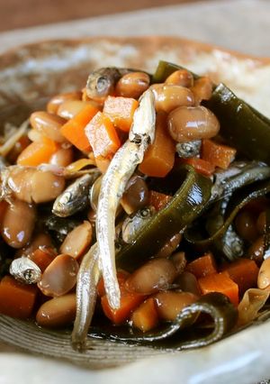 レンジで！節分豆と片口イワシの炊き合わせ-レシピのメイン写真