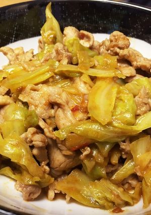 簡単☆豚肉とキャベツの回鍋肉風炒め-レシピのメイン写真