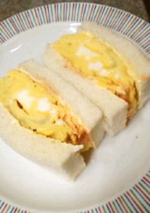 「京都の厚焼玉子サンドイッチ」のマネ-レシピのメイン写真