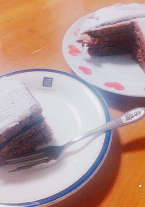 簡単☆ココアバナナホットケーキ♡-レシピのメイン写真