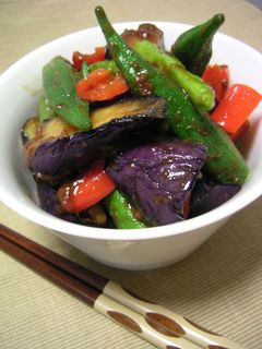 オクラとししとうと茄子の味噌和え-レシピのメイン写真