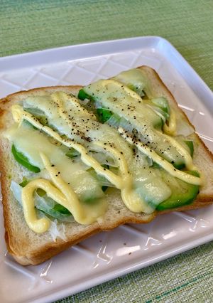 アボカド&マヨチーズトースト♪-レシピのメイン写真
