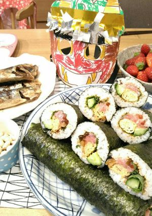 2017 節分恵方巻き-レシピのメイン写真