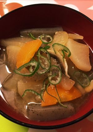 簡単けんちん汁☆おウチにある材料で！-レシピのメイン写真