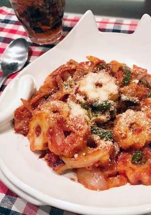 高見沢さんも絶賛！ちくわぶナポリタン-レシピのメイン写真