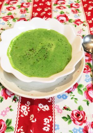 カブの葉スープ☆カブの葉バターのおまけ付-レシピのメイン写真